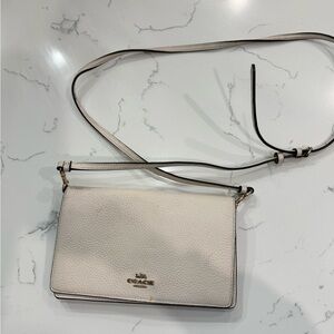 Coach Cream Crossbody Bag